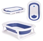 Ванночка для немовлят Ecotoys CARE Blue з розкладною функцією