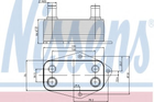 Масл.рад. BMW 3 E46(98-)318d(+)[OE 11422247015] Nissens (90675)