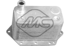 Радиатор масла BMW 3/5/7/X3/X5/X6 2.5-3.0 02-13 Metalcaucho (39588)