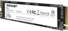 Внутренний накопитель SSD Patriot P300 2TB NVMe M.2 2280 PCIe 3.0x4 P300P2TBM28