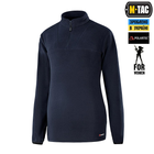 Тактична флісова кофта M-Tac кофта Delta Polartec Lady, розмір XL, колір Dark Navy Blue