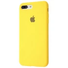 Чехол силиконовый Premium Silicone Case Full для Apple iPhone 7 Plus/8 Plus yellow