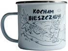 Kubek emaliowany TravelSet Kocham Bieszczady 450 ml (5907751196271)