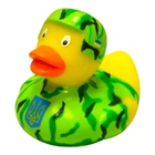 Стильная тематическая резиновая уточка FunnyDucks "ЗСУ" L1847