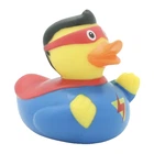 Стильная тематическая резиновая уточка FunnyDucks "Супермэн" L1809