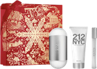 Zestaw upominkowy damski Carolina Herrera 212 Nyc Woda toaletowa 100 ml + Balsam do ciała 100 ml + Woda toaletowa 10 ml (8411061105450)