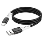 USB Data-Кабель HOCO X82 USB для Type-C 3A silicone connectors 1m, Black