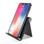 Подставка держатель на стол для мобильного телефона, смартфона, планшета Desk Holder Черный