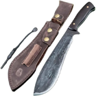 Мачете туристический HX Outdoors Forged Willow Leaf Machete D-235