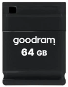 Флеш накопичувач USB 64Gb Goodram UPI2, Black, USB 2.0, до 20/5 МБ/с (UPI2-0640K0R11)