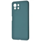Чохол силіконовий VVave Premium Colorful Silicone Case (TPU) для Xiaomi Mi 11 Lite/11 Lite 5G NE forest green