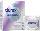 Презервативи Durex Invisible додатково зволожені 20 шт (5900627117752)