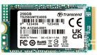 Dysk SSD Transcend 400S 256GB NVMe M.2 2242 PCIe 3.0 x4 3D NAND TLC (TS256GMTE400S) (955555906899156) - Outlet