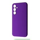Чехол противоударный силиконовый WAVE Premium Full Silicone Cover для Samsung Galaxy A55 dark purple