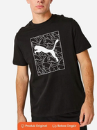 Футболка чоловіча Puma Graphics Cat Tee 67718401 S Чорна (4099683699010)