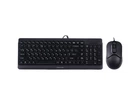 Комплект (клавіатура + миша) A4Tech Fstyler F1512 Black