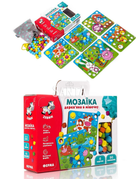 Деревянная игра в мешочке Мозаика "Ферма" Vladi Toys (ZB2002-01)