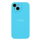 Чохол Silicone Case Full Size with Frame для iPhone 15 Колір 16.Blue