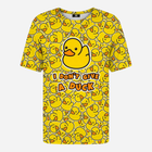 Футболка чоловіча Mr. Gugu & Miss Go I Don'T Give A Duck Tsh2322 S Жовта (5903845342036)