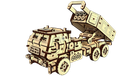 3D Пазл Із Дерева Механічний Pazly Хаймарс Himars 308 деталей