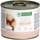 Mokra karma dla psów małych ras Nature's Protection Adult Small Breeds Turkey & Apples z indykiem i jabłkami 200 g (KIK24520) (4771317245205)