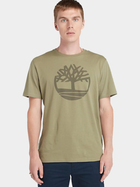 T-shirt męski bawełniany Timberland TB0A2C2R M Khaki (194902949090)