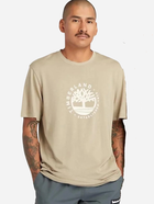 T-shirt męski Timberland TB0A65XS M Beżowy (196246864763)