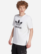 T-shirt bawełniany męski adidas IM4494 L Biały (4066761493815)