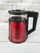 Электрочайник Sokany SK-SH-1076-R дисковый 1,7 л 2000 Вт красный