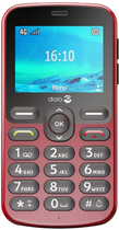 Telefon komórkowy Doro 1880 4G Red (7322460085650)