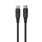 Кабель Proove Soft Silicone Type-C to Type-C 60W (1m) black