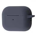 Чохол силіконовий з карабіном Wave Premium Silicone Case для Apple AirPods Pro 2 dark gray