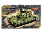 Конструктор Teko Військова техніка 441 деталей, Танк “FV4034 Challenger 2” з руховими елементами