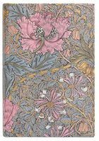 Kalendarz Paperblanks 2025 Morris Pink Honeysuckle Mini dzienny (9781408757352)