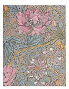 Kalendarz Paperblanks 2025 Morris Pink Honeysuckle Ultra tygodniowy vertical (9781408758229)