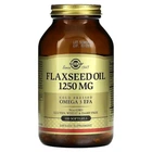 Льняное масло Solgar (Flaxseed Oil) 1250 мг 100 гелевых капсул