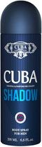 Dezodorant Cuba Original Cuba Shadow For Men w sprayu 200 ml (5425039221687)