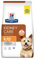 Karma sucha dla psów Hill's Prescription Diet Canine k/d 4 kg  (0052742044705)