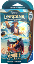 Zestaw kart Ravensburger Disney Lorcana Azurite Sea Starter Deck Jim Hawkins & Tigger (4050368984142)