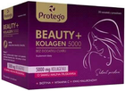 Witaminy Salvum Protego Beauty + Kolagen 5000 malina-truskawka 30 saszetek (5905108790295)