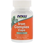 Залізо комплекс Now Foods (Iron Complex) 100 таблеток