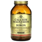 Вітаміни Solgar Calcium Magnesium Plus Boron 250 таблеток