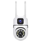 Камера видеонаблюдения Dual Lens E10, беспроводная с двойной линзой