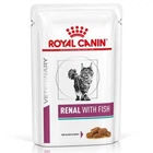 Вологий корм для кішок Royal Canin Renal Feline Fish Pouches