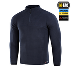 Кофта реглан M-Tac Delta Polartec Dark Navy Blue L 70022015-L