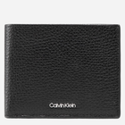 Portfel męski skórzany Calvin Klein Minimalism Bifold 5CC W/Coin Wallet Czarny (8719856567873)