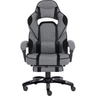Геймерское кресло GT Racer X-2749-1 Fabric Gray\Black Suede [121451]