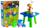 Stolik-piaskownica Leantoys Sand and Table 846 z foremkami (5905214973247)