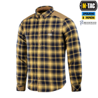 Сорочка M-Tac Redneck Cotton Navy Blue/Yellow L/R 20072015-L/R