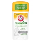 Натуральный дезодорант для мужчин и женщин без запаха Arm & Hammer (Essentials with Natural Deodorizers Deodorant Unscented) 71 г